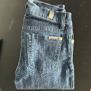 Seven for all mankind size 24 skinny jeans